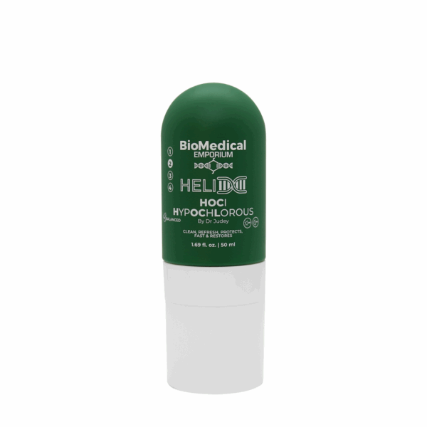 BIOMEDICAL EMPORIUM HELIX HYPOCHLOROUS HOCl 50ml - Tsedeq ...